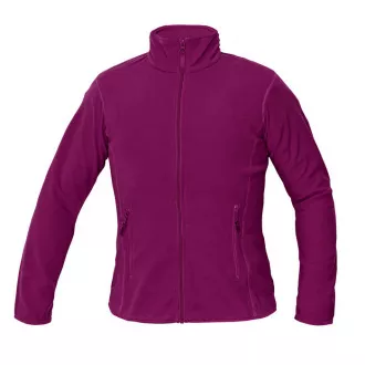 GOMTI Fleecejacke Damen dunkel rosa S