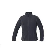 GOMTI Fleecejacke Damen schwarz L