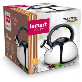 LT7006 TEEEKESSEL ARGENT 3L EDELSTAHL LAMART - unverpackt LT7006 TEEEKESSEL ARGENT 3L EDELSTAHL LAMART - unverpackt