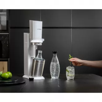 Crystal White Mineralwasser SodaStream Wassersprudler Crystal White Mineralwasser SodaStream Wassersprudler