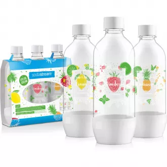 Flasche JET 3 x 1l WEISS (LE FRUCHT) SODASTREAM Flasche JET 3 x 1l WEISS (LE FRUCHT) SODASTREAM