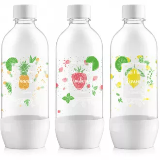 Flasche JET 3 x 1l WEISS (LE FRUCHT) SODASTREAM Flasche JET 3 x 1l WEISS (LE FRUCHT) SODASTREAM