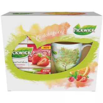 GESCHENK-TEEPACKUNG + PICKWICK-BECHER GESCHENK-TEEPACKUNG + PICKWICK-BECHER