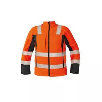 MALTON-Softshell. Jacke HV gelb XXXL MALTON-Softshell. Jacke HV gelb XXXL