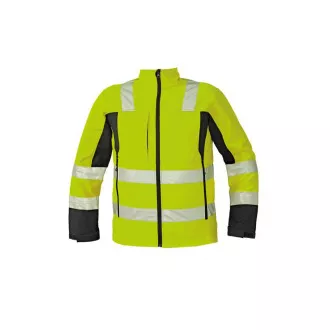 MALTON-Softshell. Jacke HV orange M MALTON-Softshell. Jacke HV orange M