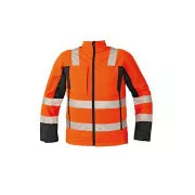 MALTON-Softshell. Jacke HV orange L