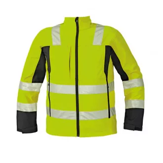 MALTON-Softshell. Jacke HV orange XL MALTON-Softshell. Jacke HV orange XL