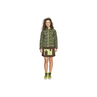 YOWIE print.soft. Jacke braun / grün L YOWIE print.soft. Jacke braun / grün L