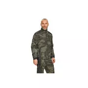 CRAMBE Softsh. Jacke grau camouflage XL