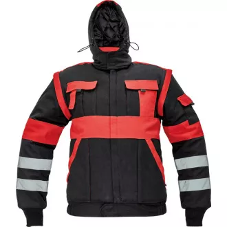 MAX WINTER RFLX Jacke blau / schwarz 56 MAX WINTER RFLX Jacke blau / schwarz 56