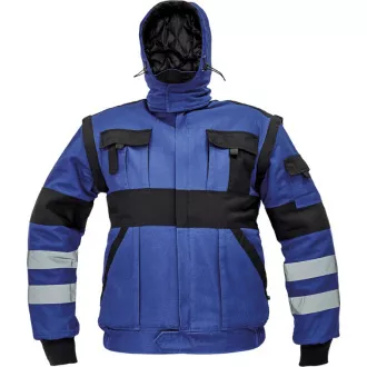 MAX WINTER RFLX Jacke blau / schwarz 56 MAX WINTER RFLX Jacke blau / schwarz 56