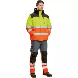 KNOXFIELD HV WINTER Parka orange XXL