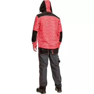 KNOXFIELD bedrucktes Softshell gelb M KNOXFIELD bedrucktes Softshell gelb M