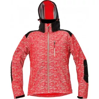 KNOXFIELD bedruckte Softshell orange M KNOXFIELD bedruckte Softshell orange M