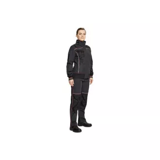KNOXFIELD LADY Jacke anthrazit / rot 34 KNOXFIELD LADY Jacke anthrazit / rot 34