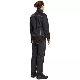 KNOXFIELD LADY Jacke anthrazit / rot 44 KNOXFIELD LADY Jacke anthrazit / rot 44