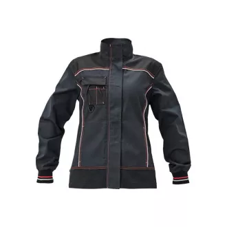 KNOXFIELD LADY Jacke anthrazit / rot 52 KNOXFIELD LADY Jacke anthrazit / rot 52