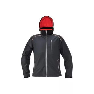 KNOXFIELD Softshelljacke antra / worm XS