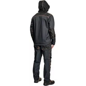 KNOXFIELD Softshelljacke antra / wurm S