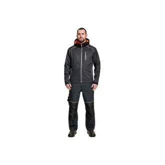 KNOXFIELD Softshelljacke antr / orange XS KNOXFIELD Softshelljacke antr / orange XS