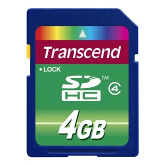 TRANSCEND SDHC-Karte 4GB Klasse 4