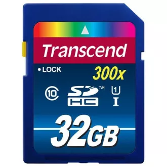 TRANSCEND SDHC-Karte 32GB Premium, Klasse 10 UHS-I, 300X TRANSCEND SDHC-Karte 32GB Premium, Klasse 10 UHS-I, 300X