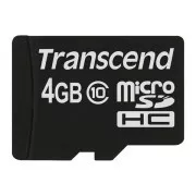 TRANSCEND MicroSDHC-Karte 4GB Klasse 10, ohne Adapter