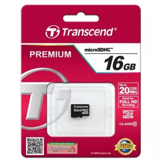 TRANSCEND MicroSDHC-Karte 32GB Klasse 10, ohne Adapter TRANSCEND MicroSDHC-Karte 32GB Klasse 10, ohne Adapter