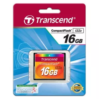 TRANSCEND Compact Flash 16GB (133x)