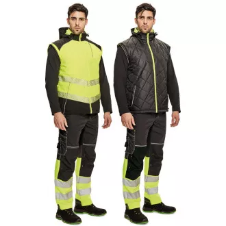 KNOXFIELD PROFI HV Doppelmantel gelb L