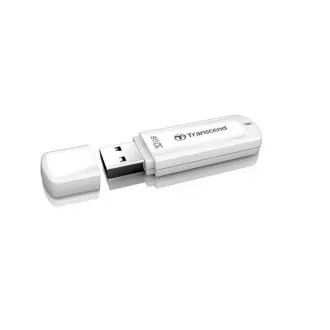TRANSCEND Flash Disk 32GB JetFlash®370, USB 2.0 (R: 16 / B: 6 MB / s) weiß