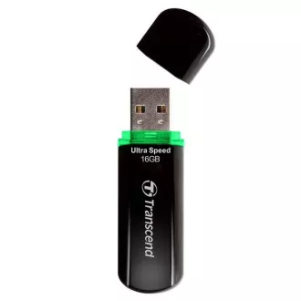 TRANSCEND Flash Disk 16GB JetFlash®600, USB 2.0 (R: 32 / B: 16 MB / s) schwarz / grün TRANSCEND Flash Disk 16GB JetFlash®600, USB 2.0 (R: 32 / B: 16 MB / s) schwarz / grün
