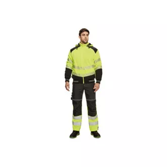 KNOXFIELD PROFI HV Frotteejacke gelb 5XL