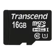 TRANSCEND MicroSDHC-Karte 16GB Premium, Klasse 10 UHS-I 300x, ohne Adapter