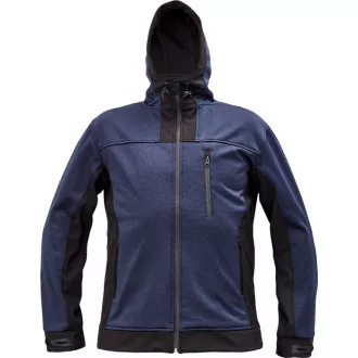 HUYER SOFTSHELL Jacke schwarz L