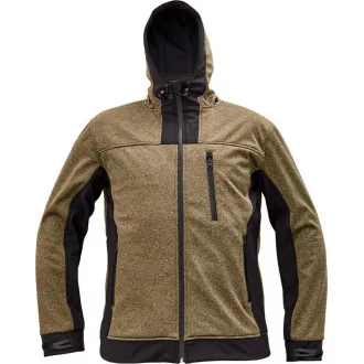 HUYER SOFTSHELL Jacke schwarz XXL