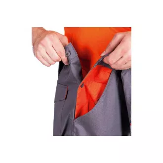 DESMAN Hose lacl grau / orange 52
