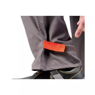 DESMAN Taillenhose grau / orange 62