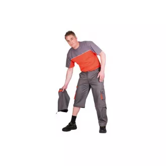 DESMAN Hose 2in1 grau / orange 56