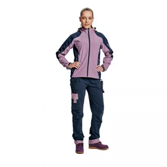 YOWIE Damen marineblaue Hose / sv. lila 48 YOWIE Damen marineblaue Hose / sv. lila 48