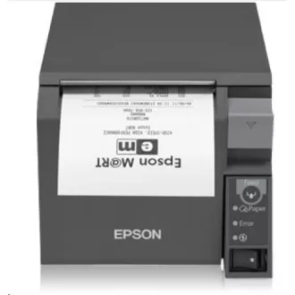 EPSON TM-T70II Kassendrucker, USB + Seriell, schwarz, Cutter, mit Netzteil EPSON TM-T70II Kassendrucker, USB + Seriell, schwarz, Cutter, mit Netzteil