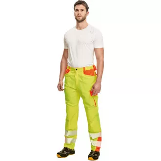LATTON Hose gelb / orange 46