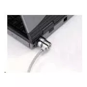 PREMIUMCORD Sicherheitsschloss für NTB 1, 8m Kensington Lock (Schlüssel, Stahlseil)