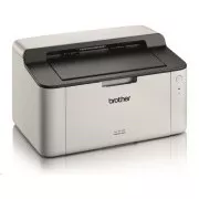 BROTHER Schwarzweiß-Laserdrucker HL-1110E - A4, 20ppm, 600x600, 1MB, GDI, USB 2.0, weiß