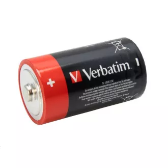 VERBATIM Alkaline Batterien D, 2er Pack / LR20