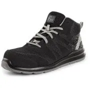 Schuhe CXS TEXLINE MURTER S1PS, Knöchel, schwarz-grau, Größe 46