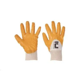 HARRIER GELB, Nitril-getränkte Handschuhe, Größe 10 HARRIER GELB, Nitril-getränkte Handschuhe, Größe 10