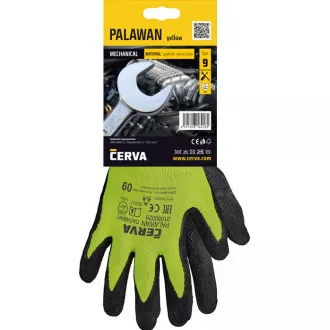 PALAWAN Handschuhe mit Blister gelb - 7