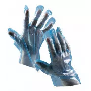 DUCK BLUE JR Polyethylen-Handschuhe blau 9