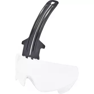 Die integrierte ALPINWORKER Brille ist klar Die integrierte ALPINWORKER Brille ist klar